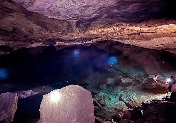 Underground pond Nil Diya Pokuna Sri Lanka