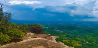 Dolukanda – Sri Lanka’s Hidden Mountain of Legends and Adventure Scenic view of Dolukanda mountain in Sri Lanka