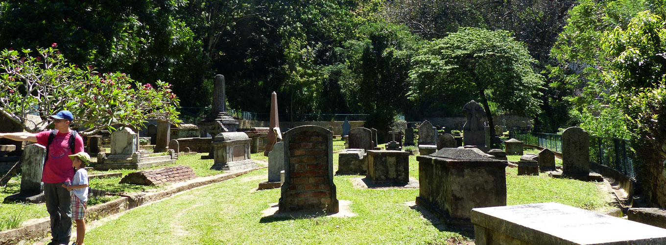 British Garrison Cemetery in Kandy