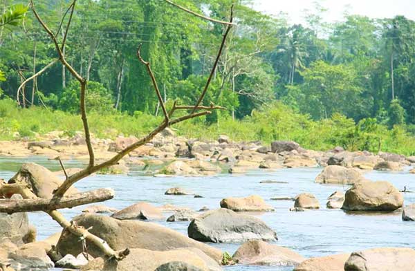 Scenic view of Lankagama village Sri Lanka