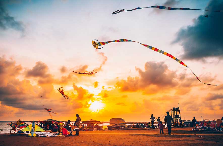 Galle Face Green Sunset - Colombo