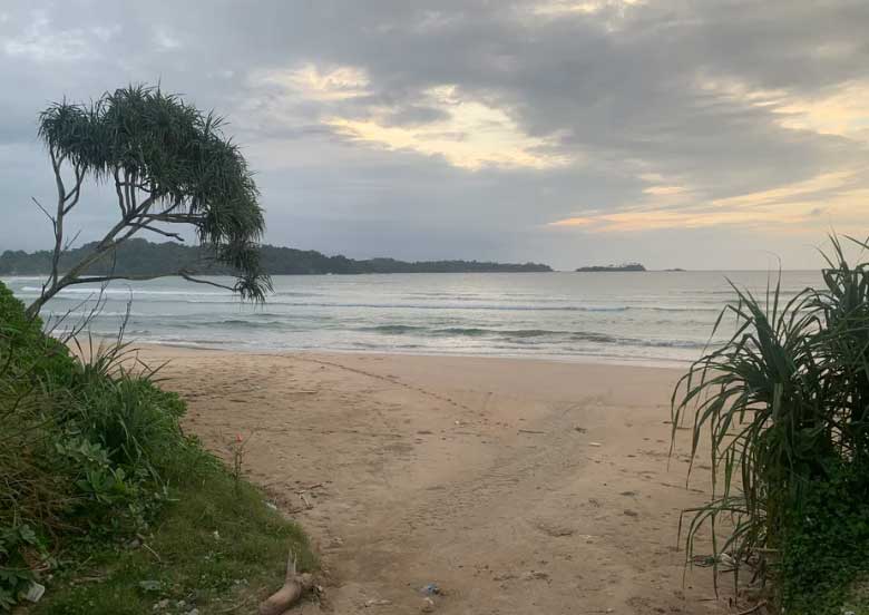 Kudawella Beach View - Sunset